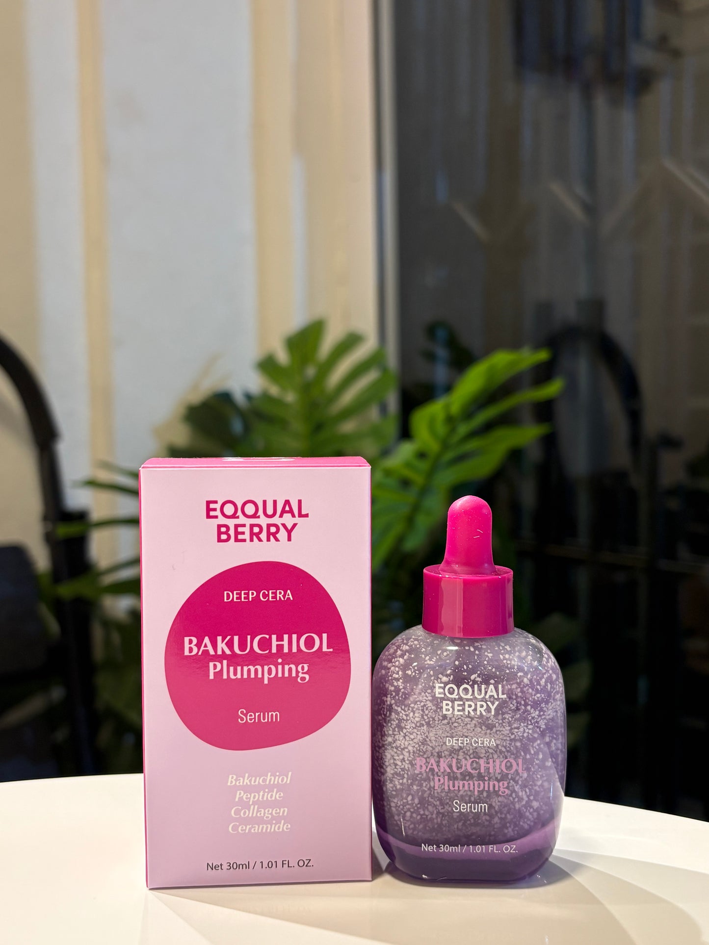 Eqqualberry Deep Cera Bakuchiol Plumping Serum 30ml