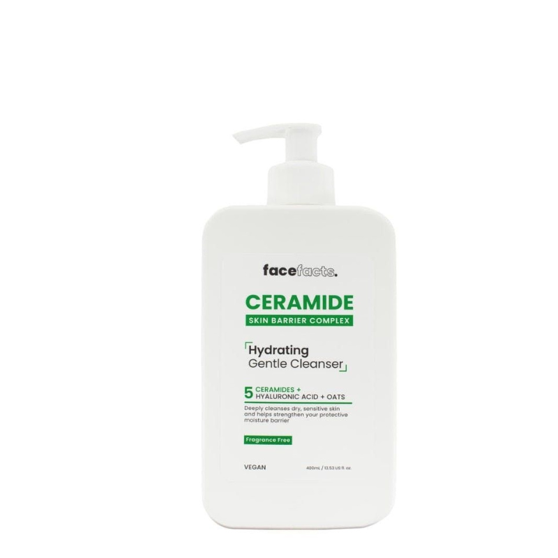 FACE FACTS CERAMIDE HYDRATING GENTLE CLEANSER 400ML
