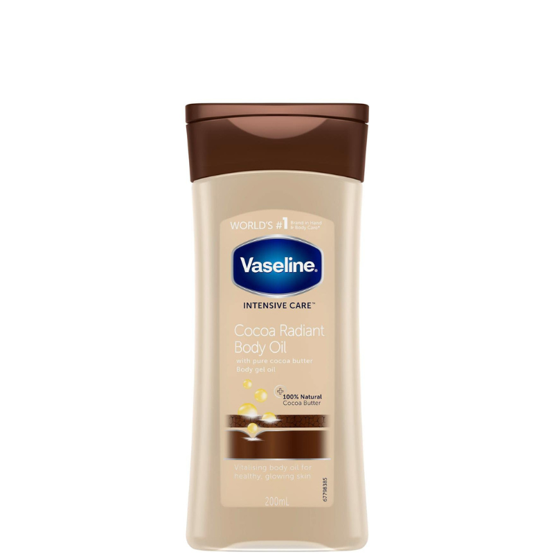 Vaseline Cocoa Radiant Body Oil (Brown Cap),