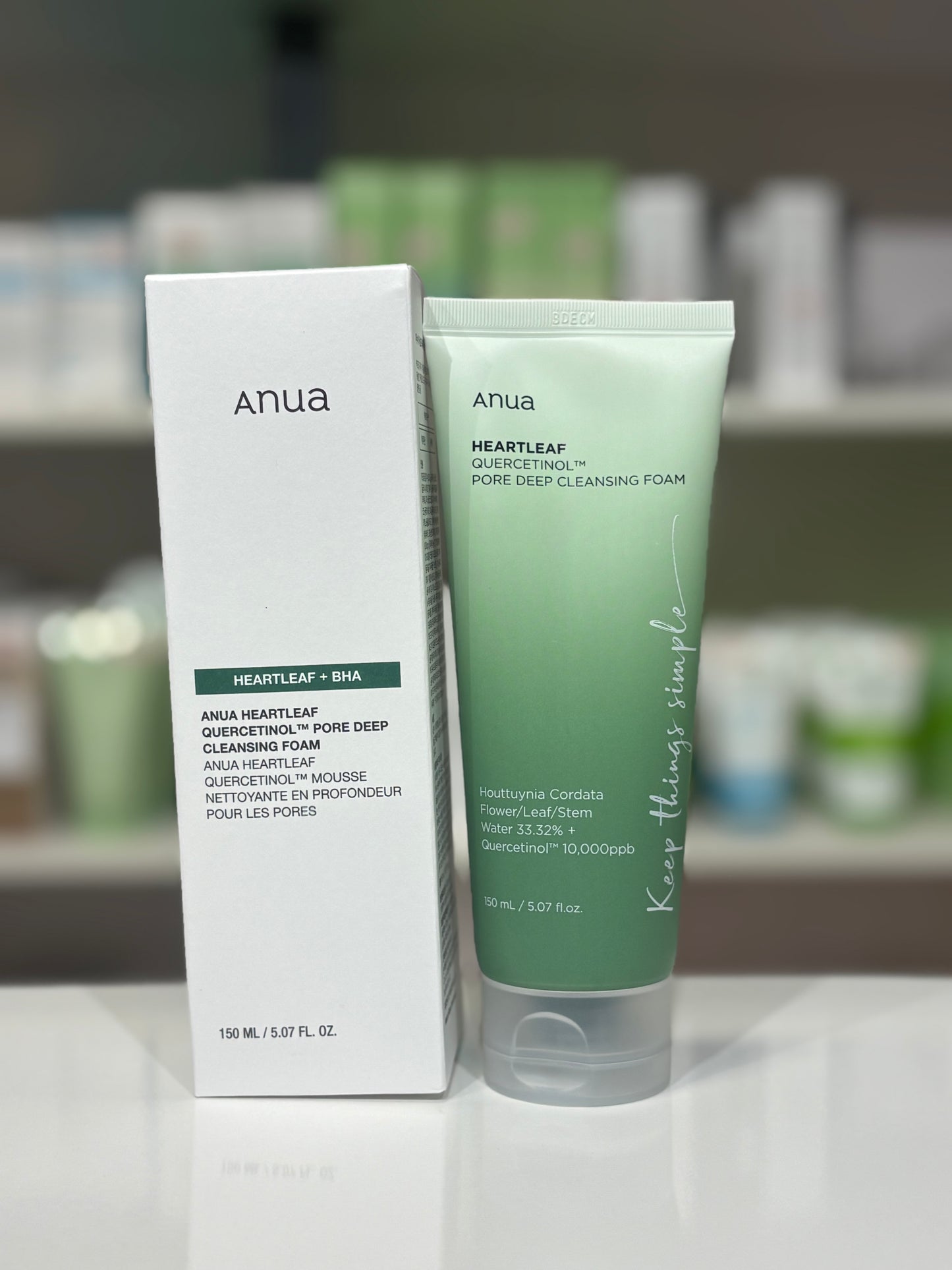 ANUA Heartleaf Pore Deep Cleansing Foam (150ml)