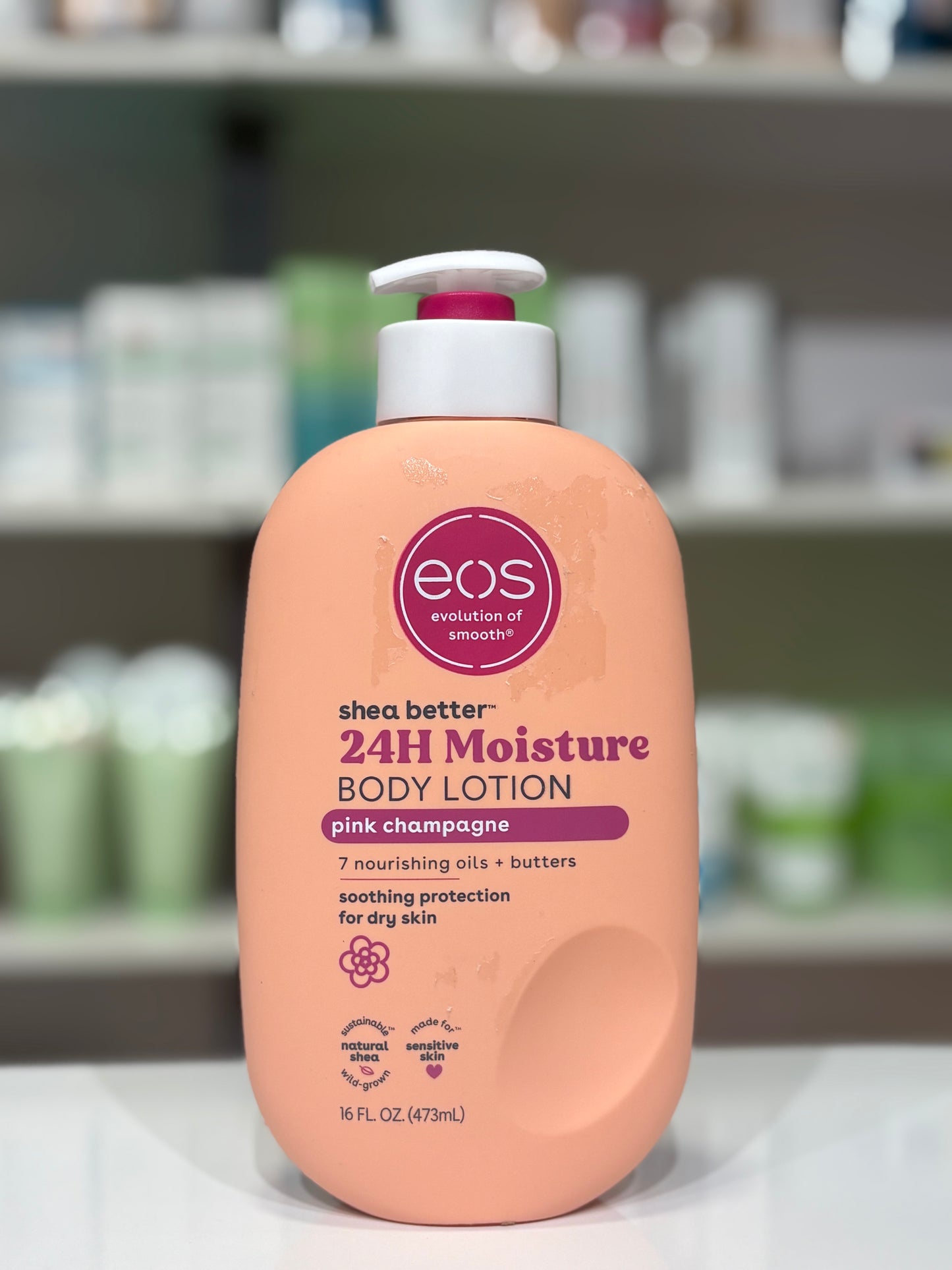EOS Shea Better Pink Champagne Body Lotion