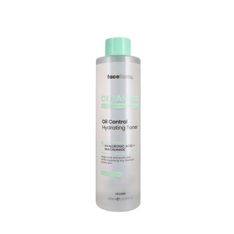 Face Facts Ceramide Oil Control Hydrating Toner 200ml