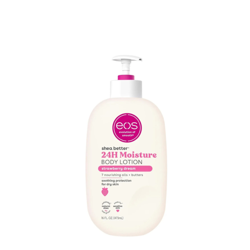 EOS Shea Better 24H Moisture Body Lotion – Strawberry Dream