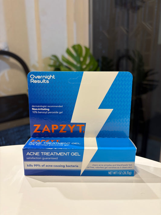 Zapzyt Benzoyl Peroxide 10% Acne Treatment Gel
