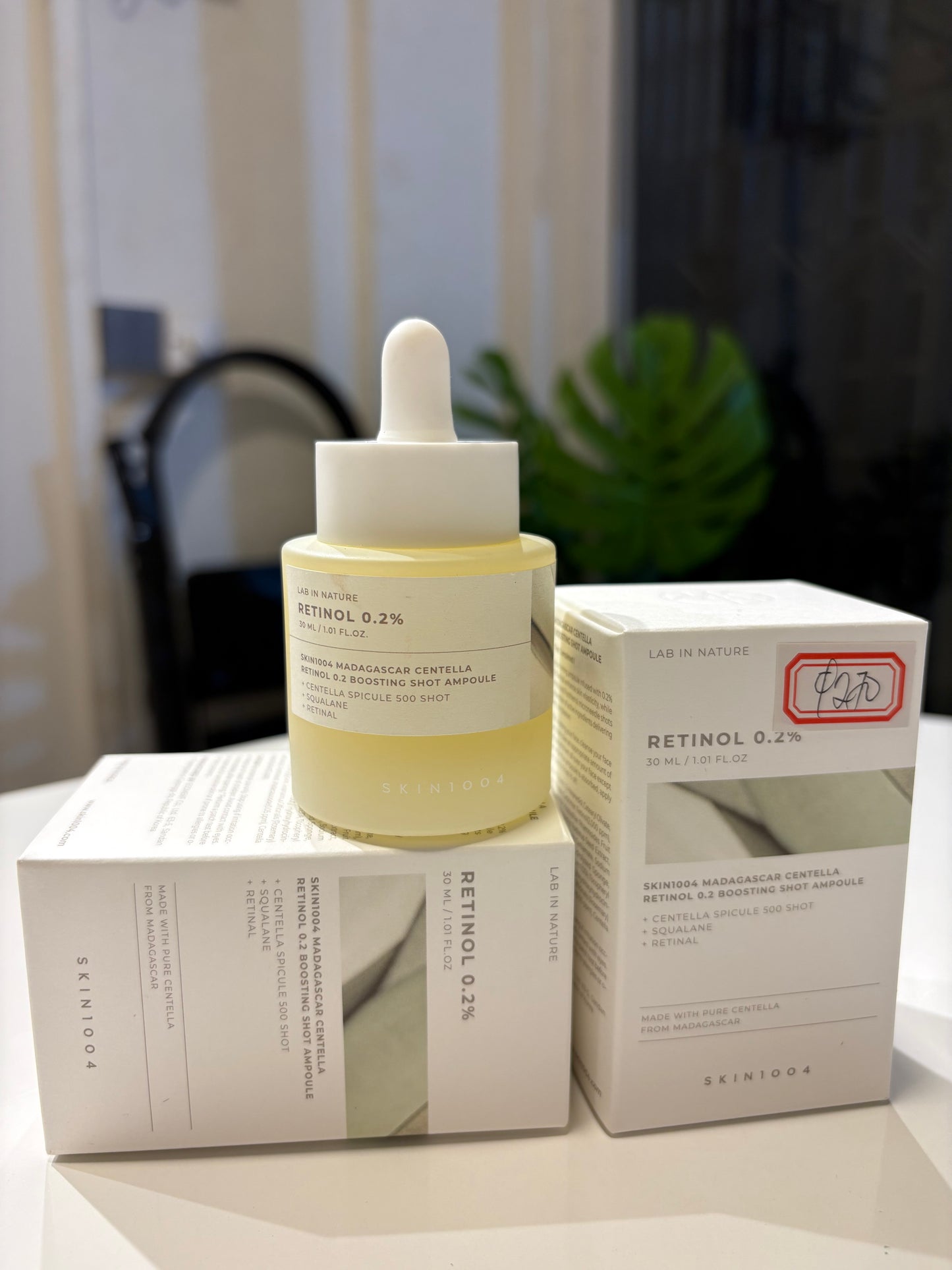 SKIN1004 Madagascar Centella Retinol 0.2% Boosting Shot Ampoule