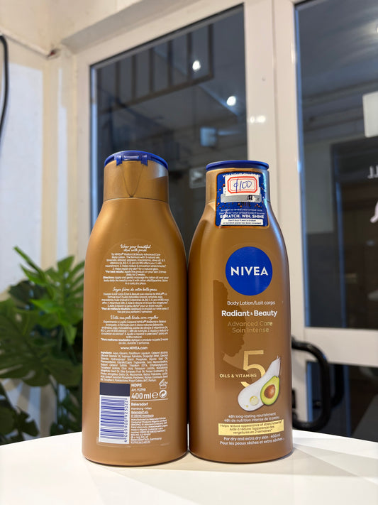 Nivea Radiant&Beauty Advanced Care Body Lotion 400ml