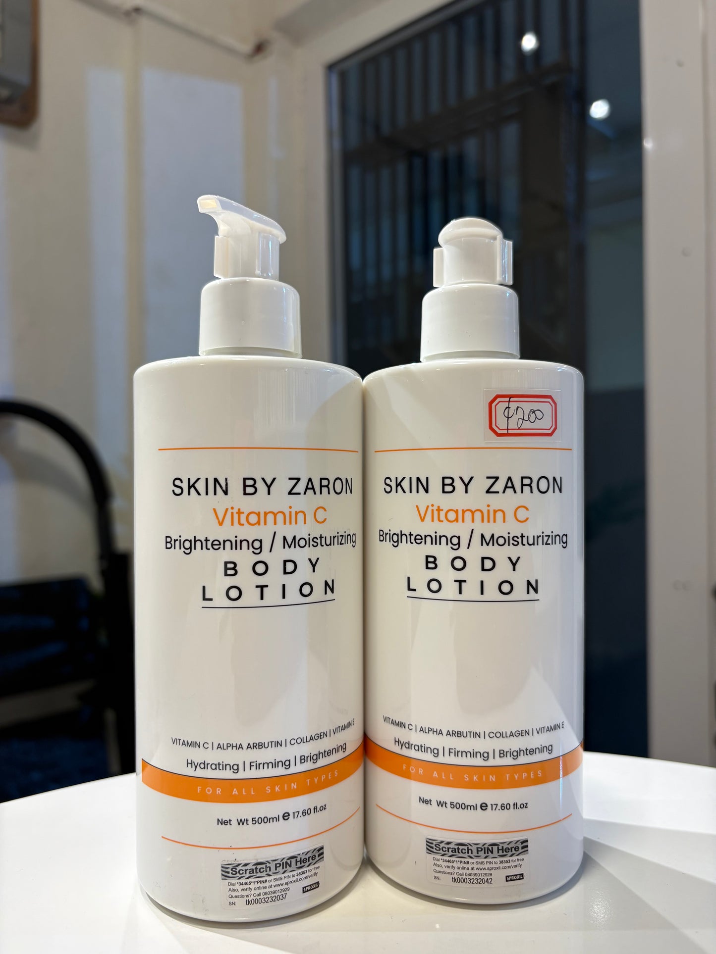 Skin By Zaron Vitamin C Body Lotion