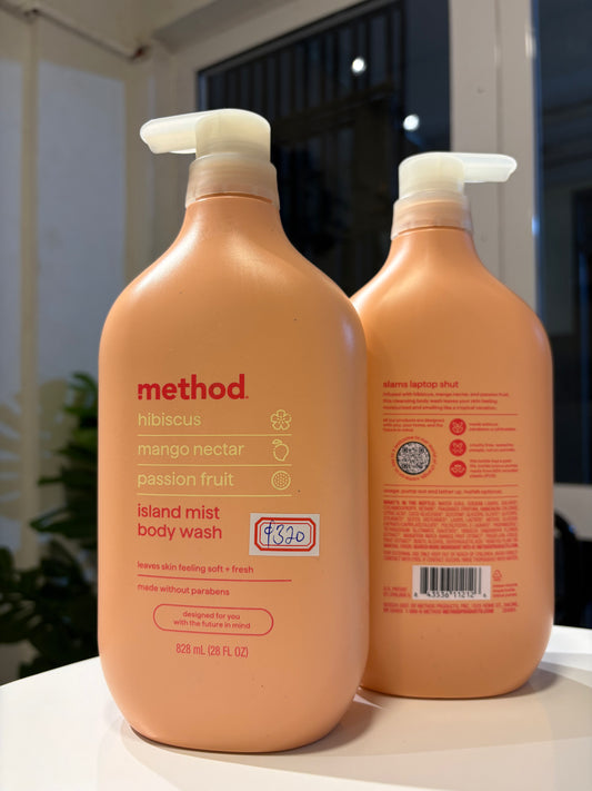 Method Hibiscus Mango nectar Passion fruit Island Mist Body Wash 828ML