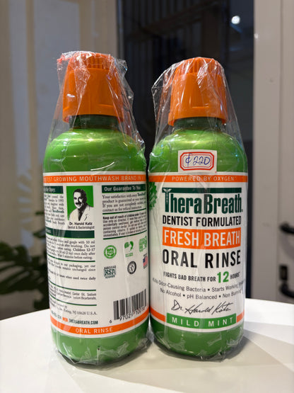 TheraBreath Oral Rinse range