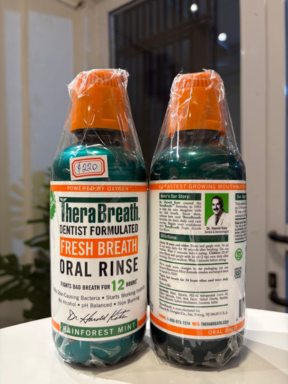TheraBreath Oral Rinse range