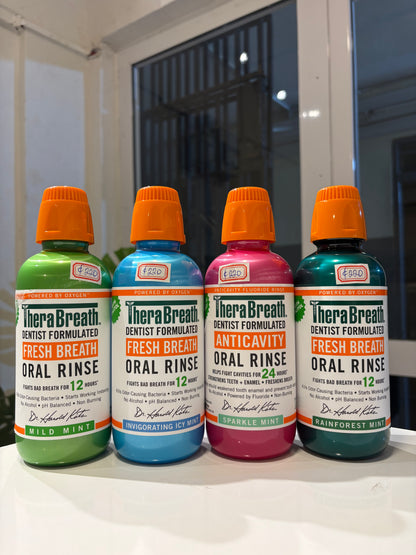 TheraBreath Oral Rinse range