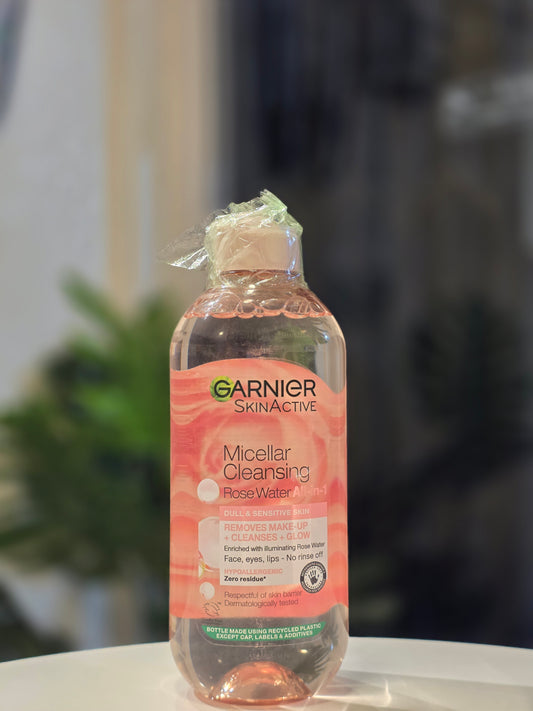 Garnier Skinactive Micellar Cleansing Rose Water(All-in-1) 400ml.